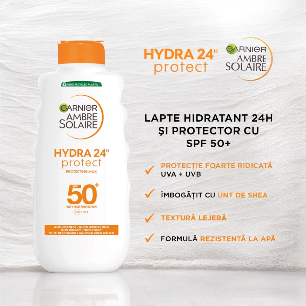 Garnier Hydra 24 Protect SPF 50 – Protecție solară hidratantă