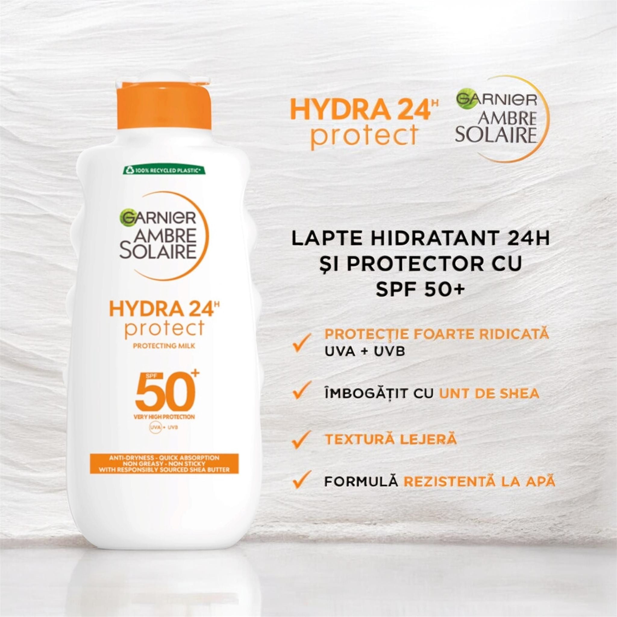 Garnier Hydra 24 Protect SPF 50 – Protecție solară hidratantă