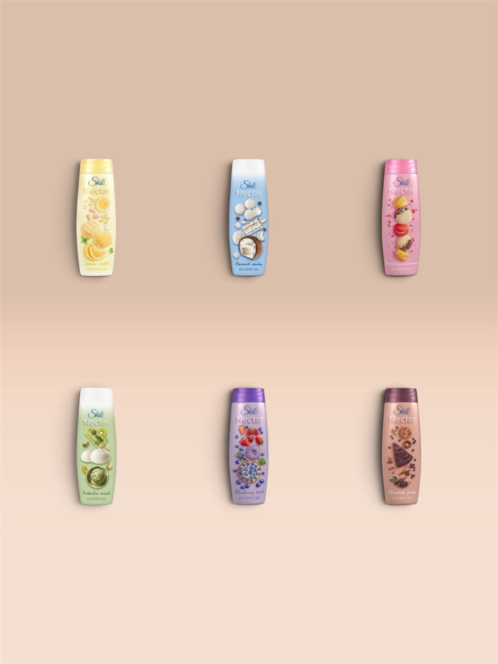 Set gel de duș Shik Nectar 5+1 GRATIS