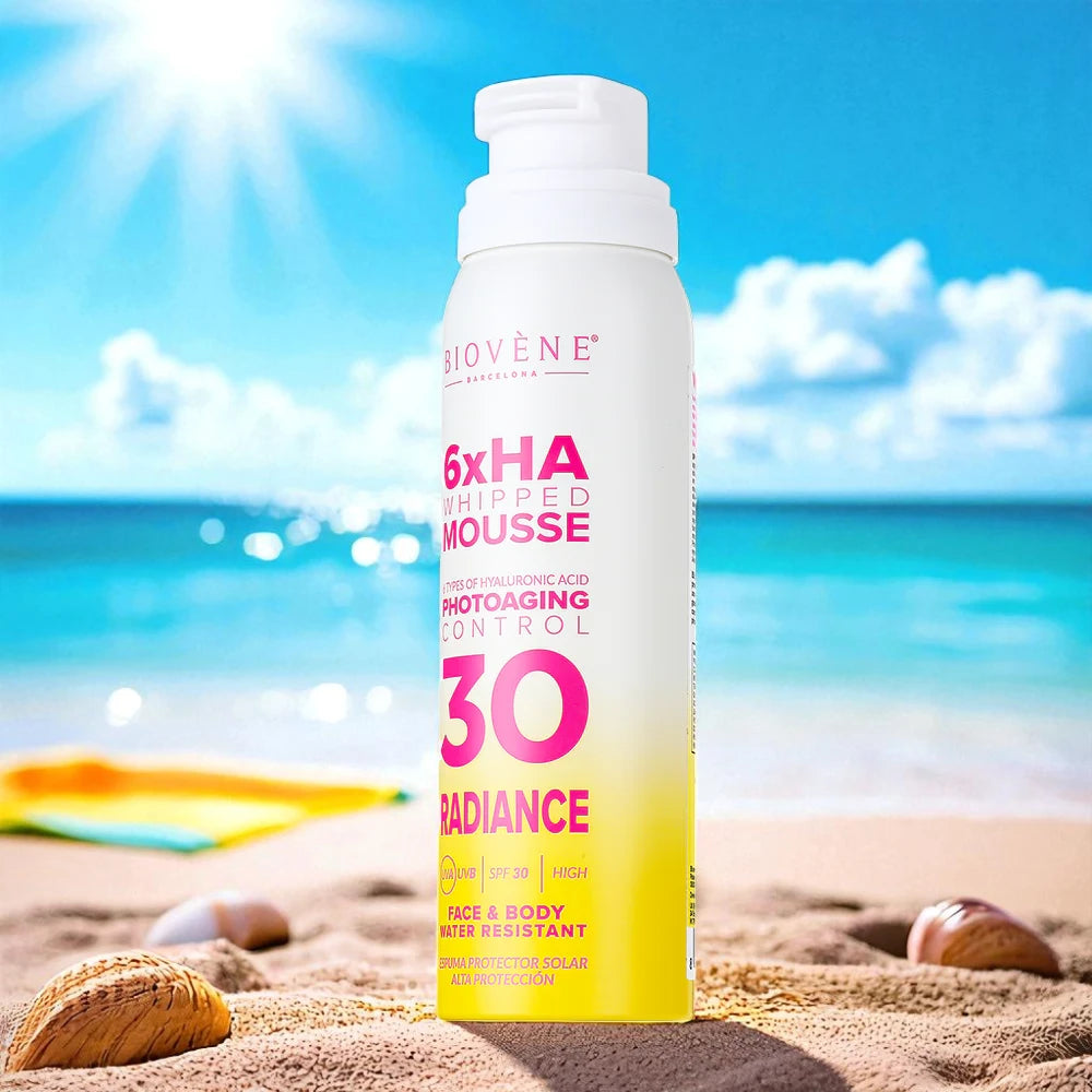 Mousse de protecție solară SPF 30 – Biovène Barcelona